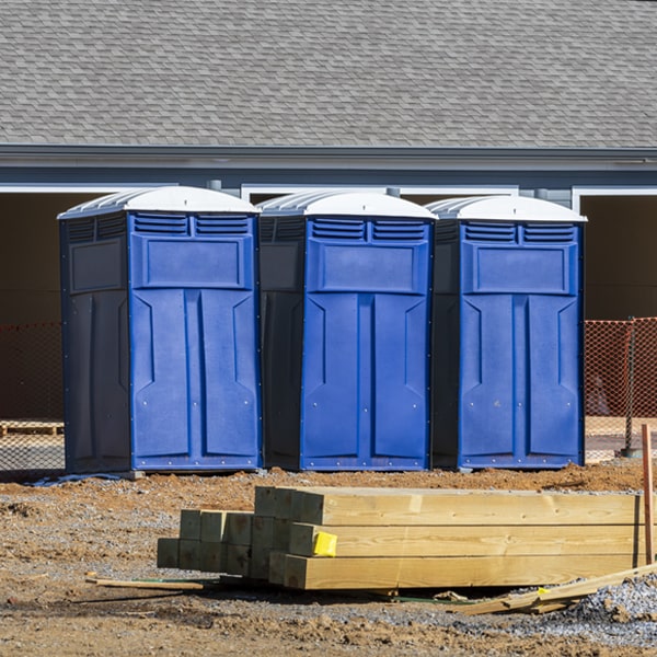 can i customize the exterior of the porta potties with my event logo or branding in West Pasco Washington